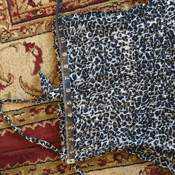 2/20 Vintage strapless leopard print dress - Picture 6 of 8